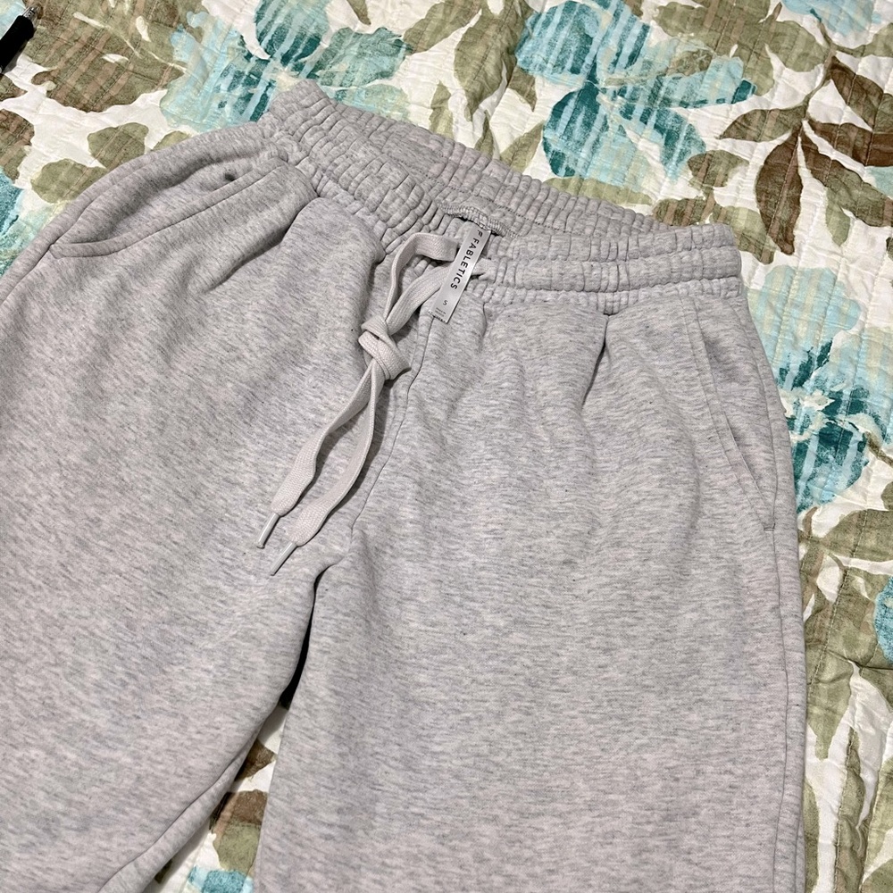 Gray Fabletics joggers size small